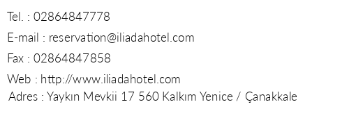 liada Hotel telefon numaralar, faks, e-mail, posta adresi ve iletiim bilgileri